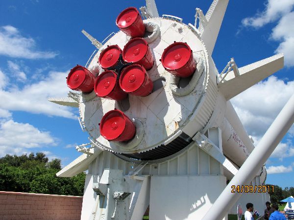 Kennedy Space Center Rakete
