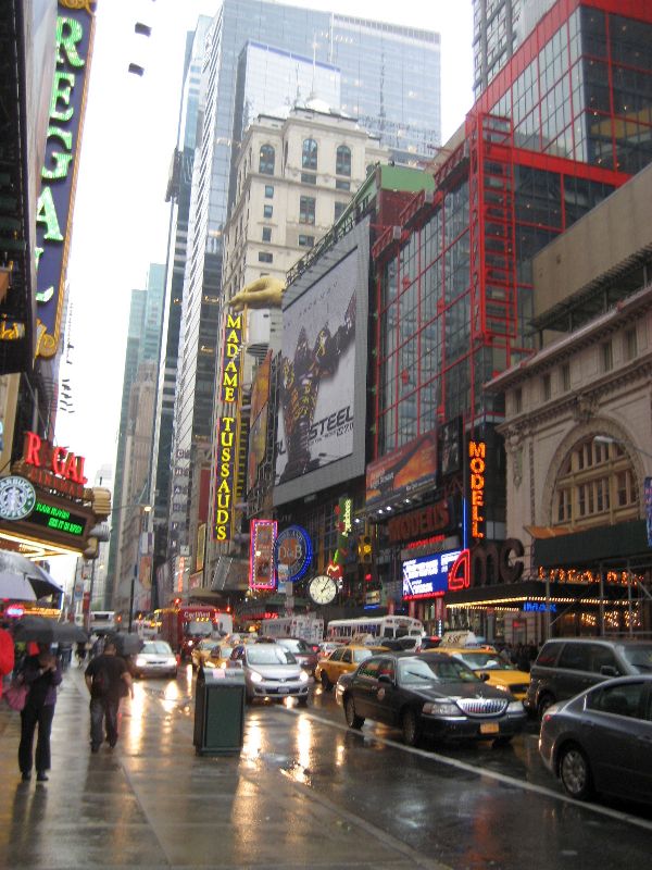 New York im Regen
